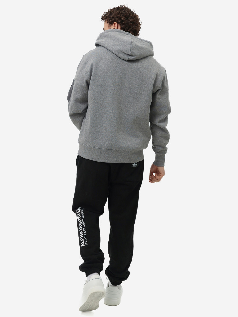 Толстовка с капюшоном на молнии Utility Pocket Full Zip Up Alpha Industries