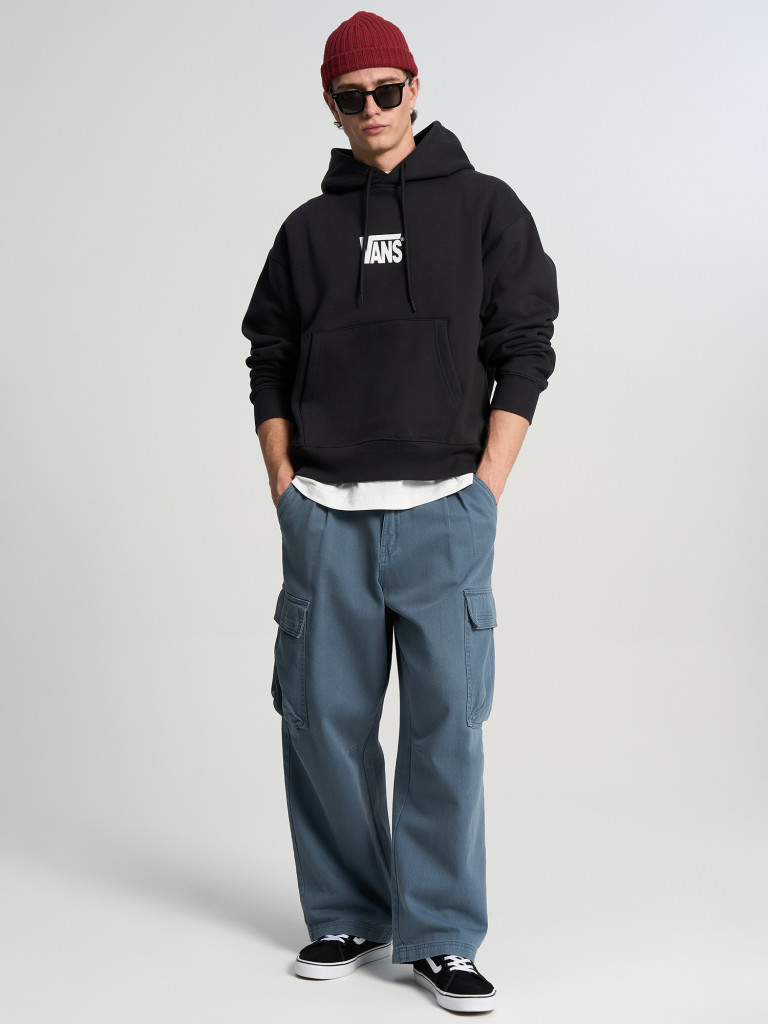 Худи мужское Vans Stretch Logo Pullover