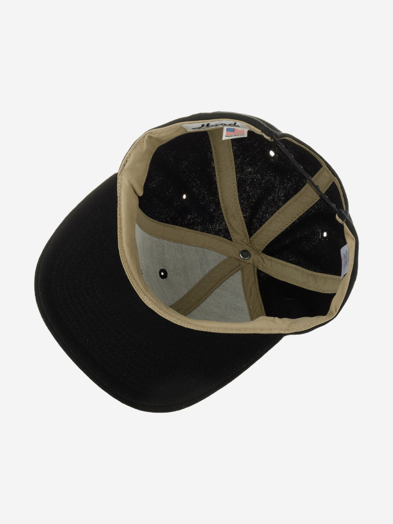 Бейсболка с прямым козырьком HOOD 100-MWL002-HD001-BKA Hood V (черный)