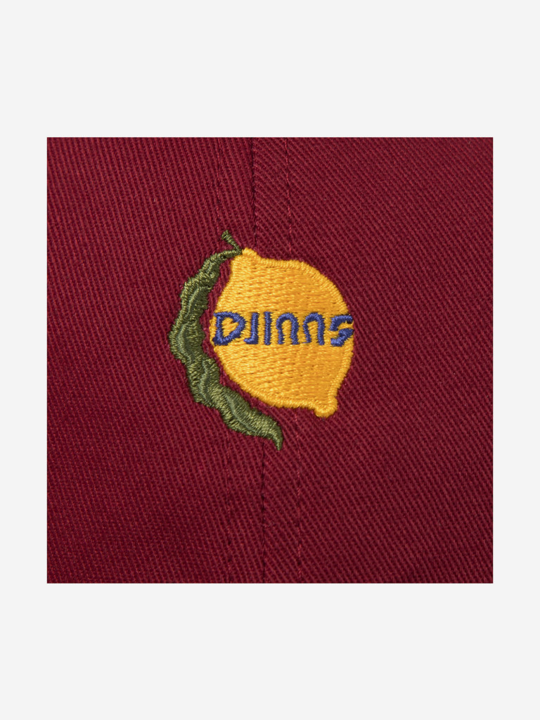Бейсболка DJINNS Dad Cap Bitter (малиновый)