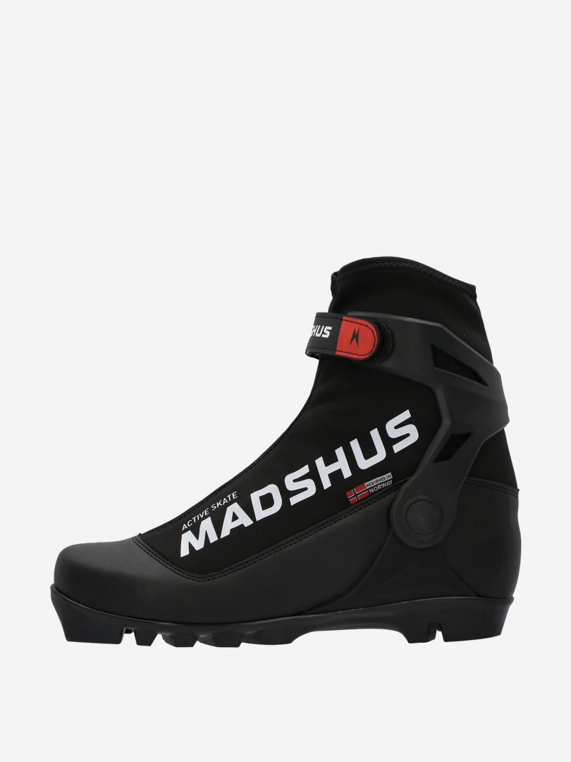 фото Ботинки для беговых лыж madshus active skate, черный