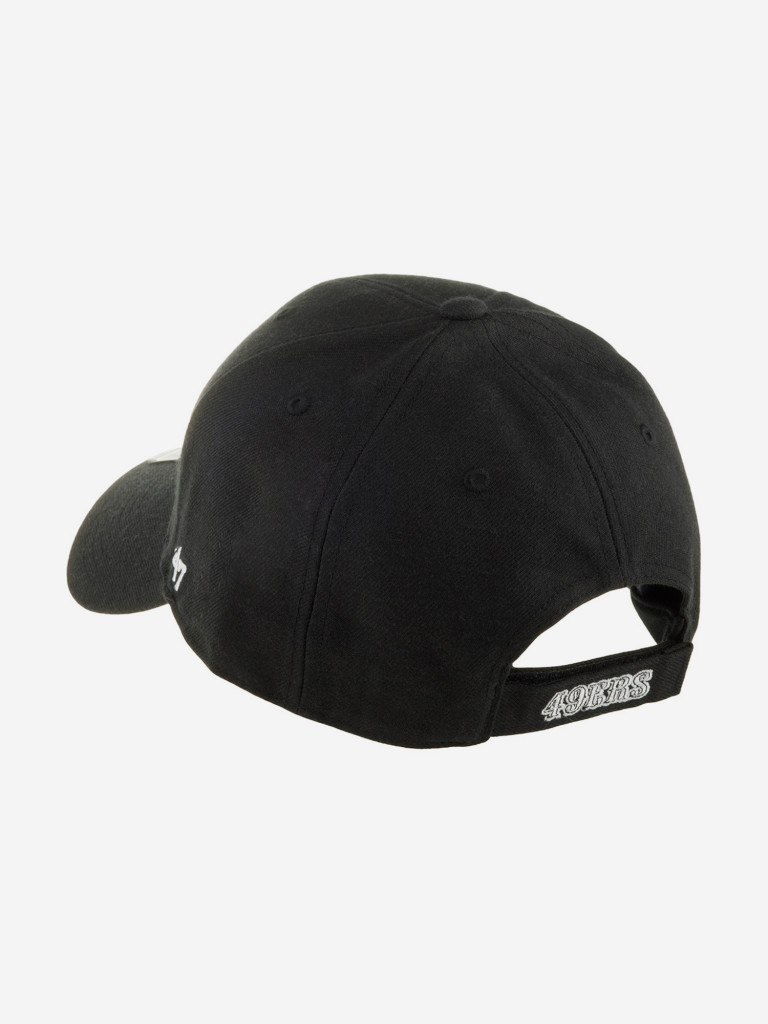 Бейсболка 47 BRAND F-MVP27WBV-BKW San Francisco 49ers NFL (черный)
