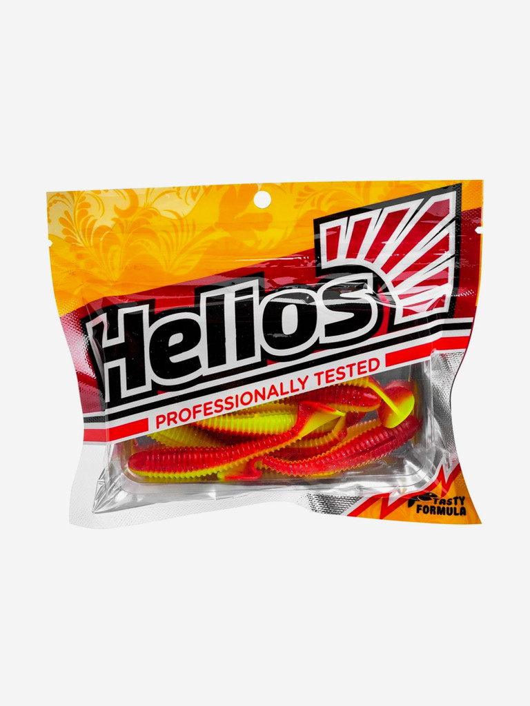 Мягкая приманка Helios Catcher, 2,75'' / 7 см, Red Lemon, 7 шт (HS-1-050)