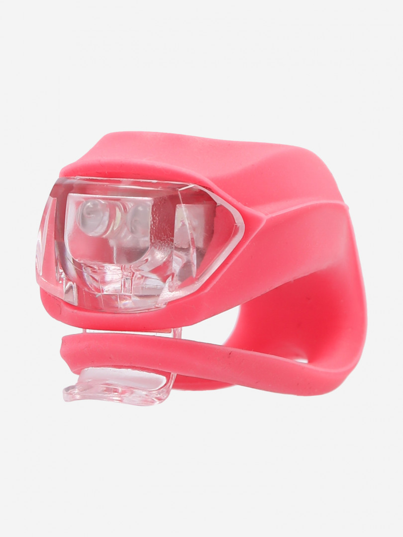 Фонарь велосипедный передний габаритный Cyclotech CFL-4, Розовый