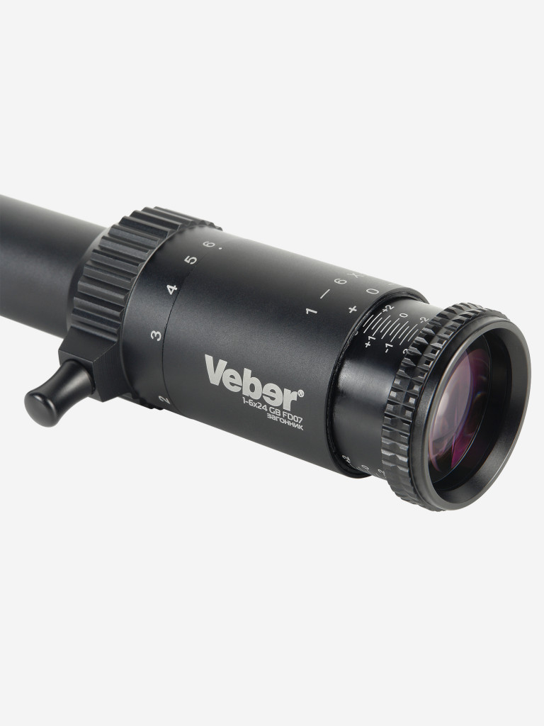 Прицел оптический Veber Wolf 1-6х24 GB FD07 Загонник