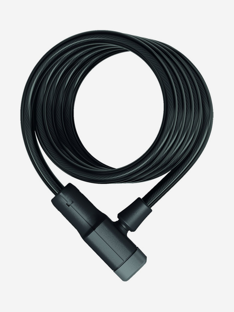 Замок вело ABUS Primo 5510K/180см, черный, трос на ключе, уровень защиты 3/15