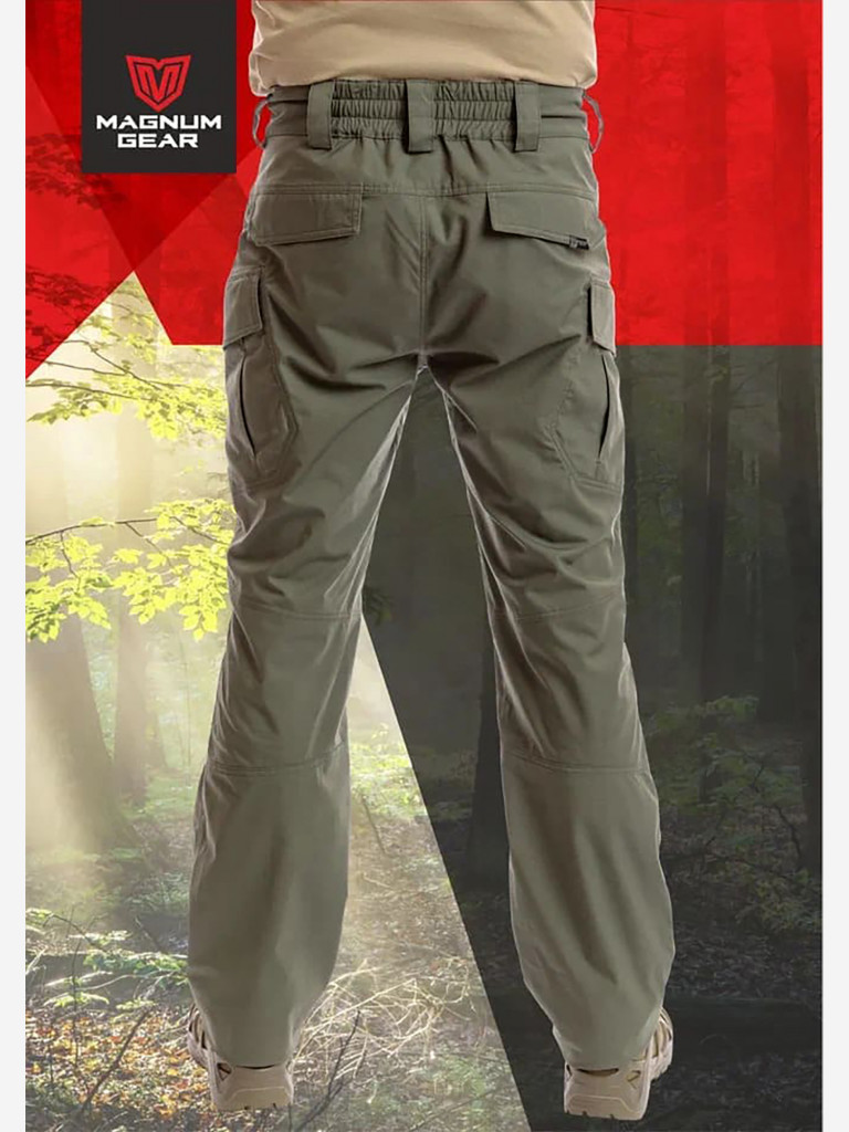 Брюки для рыбалки мужские MAGNUM GEAR FLAGMAN олива
