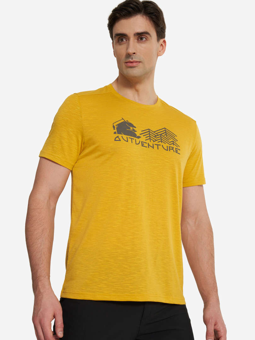 Футболка мужская Outventure Желтый 639₽