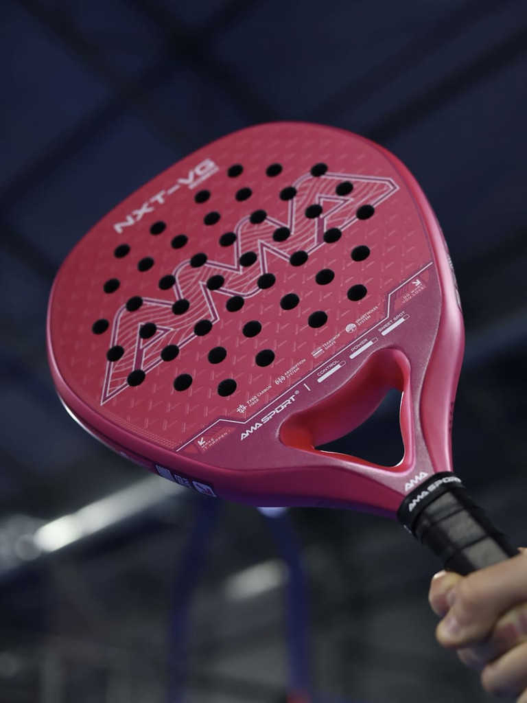 Ракетка для падел-тенниса AMA, форма - бриллиант, баланс - нейтральный