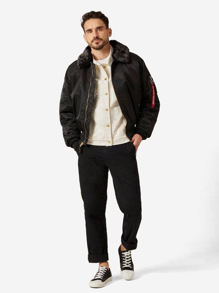 Бомбер утепленный мужской B-15 Alpha Industries