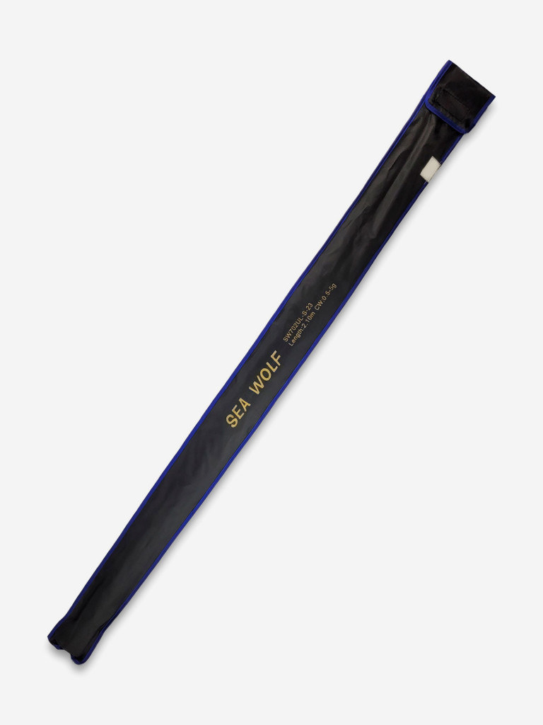 Спиннинг для рыбалки Fish Crystal SEA WOLF SW662UL-S-21 (цельная вершинка) 1.98м 0.5-5.0гр, 2 секц.