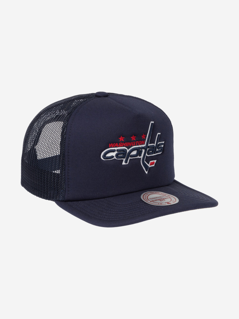Бейсболка с сеточкой MITCHELL NESS HT8616-WCANAVY Washington Capitals NHL