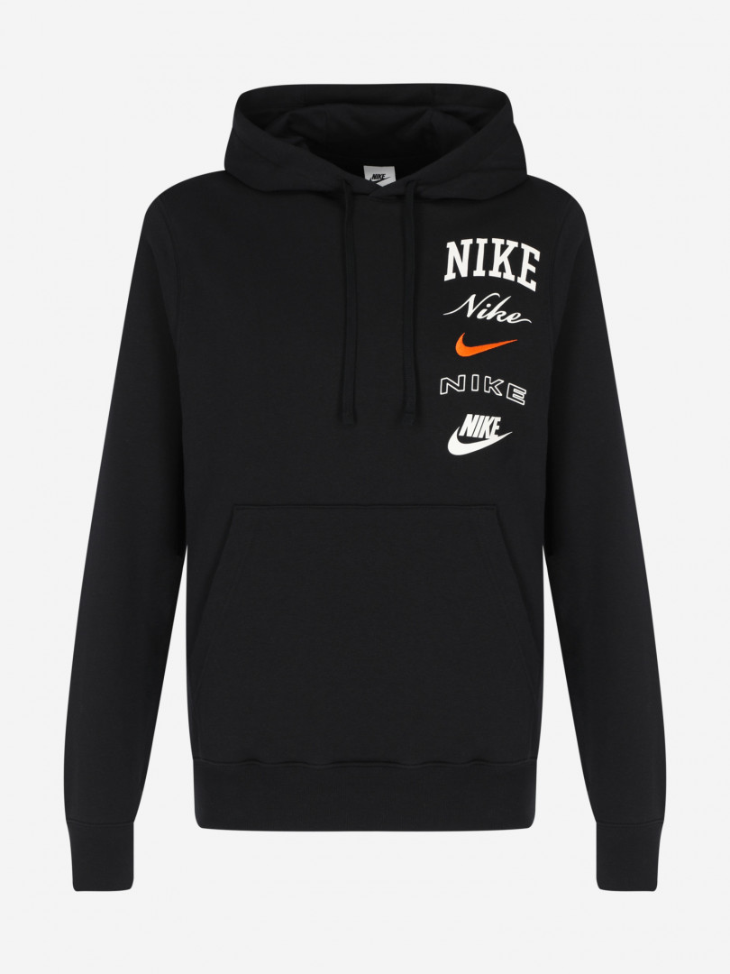 Свитшот мужской Nike Nk Club, Черный