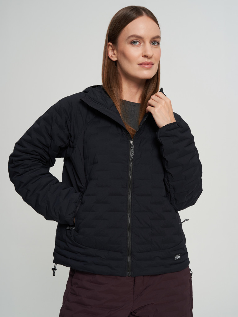 Ультралегкий пуховик женский Mountain Hardwear Stretchdown Light Hooded Jacket