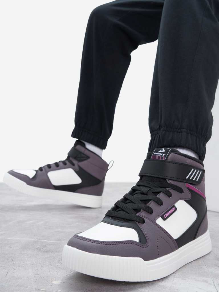 Кеды утепленные для девочек Demix Board Dagger