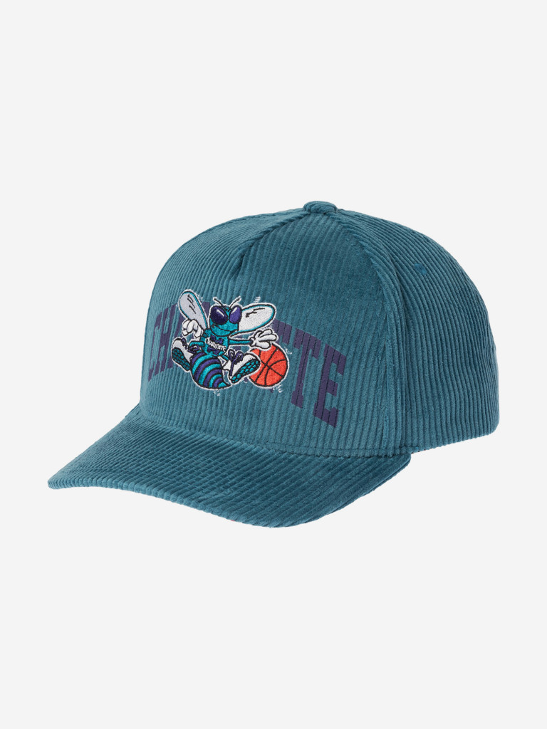 Бейсболка MITCHELL NESS HP14517-CHOTEAL Charlotte Hornets NBA
