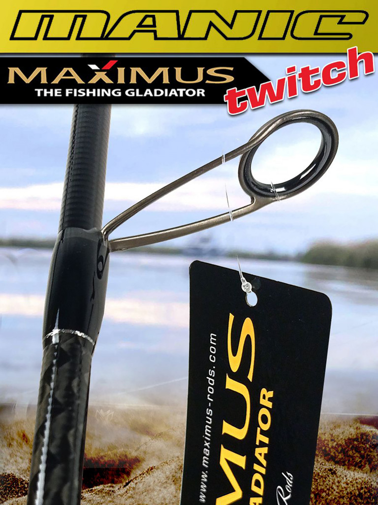 Спиннинг для рыбалки Maximus MANIC-X 26XXH 2,6 m 40-180g твичинговый