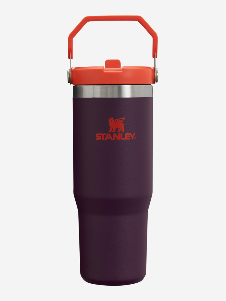 Термокружка Stanley IceFlow Flip Straw Tumbler, 890 мл, фиолетовая