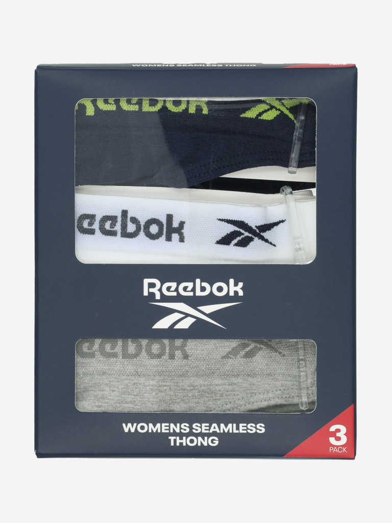 Трусы женские Reebok, 3 штуки