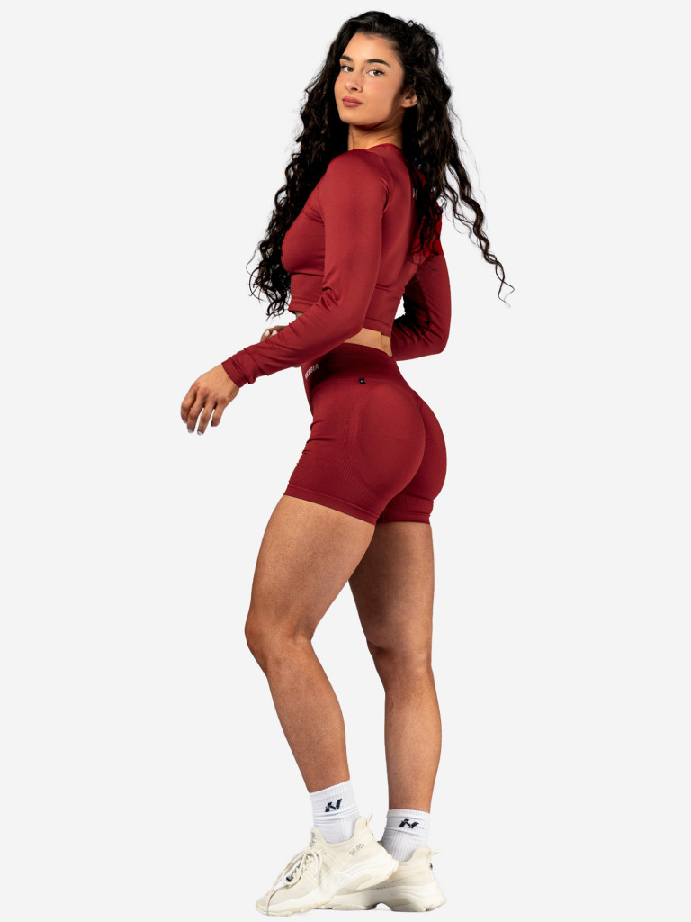Лонгслив женский NEBBIA Seamless Long-Sleeve Top POWER 892 Red