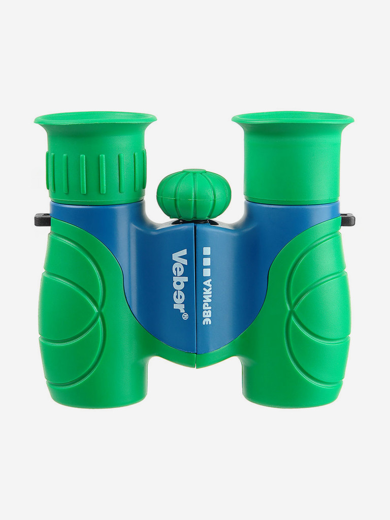 Бинокль детский Veber Эврика 6x21 G/B (зелен/синий)