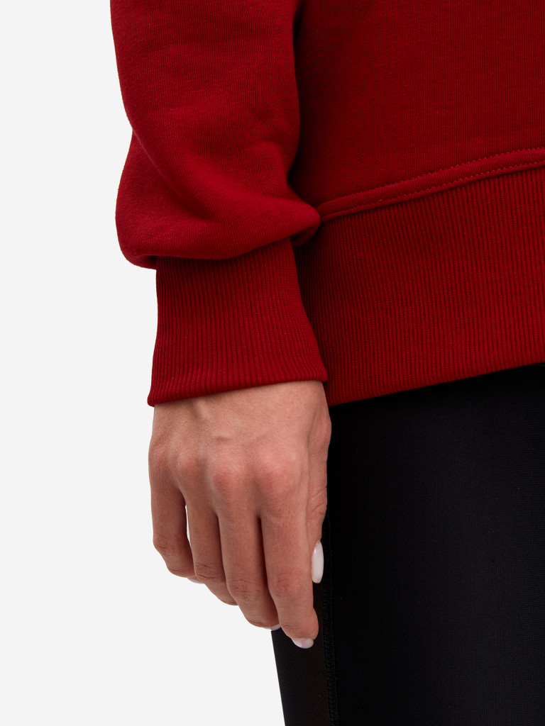 Свитшот спортивный оверсайз женский с начесом Rebelpro