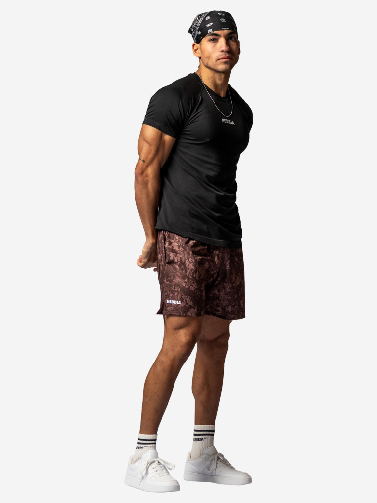 Футболка мужская спортивная NEBBIA Seamless Short-Sleeve Top POWER 900