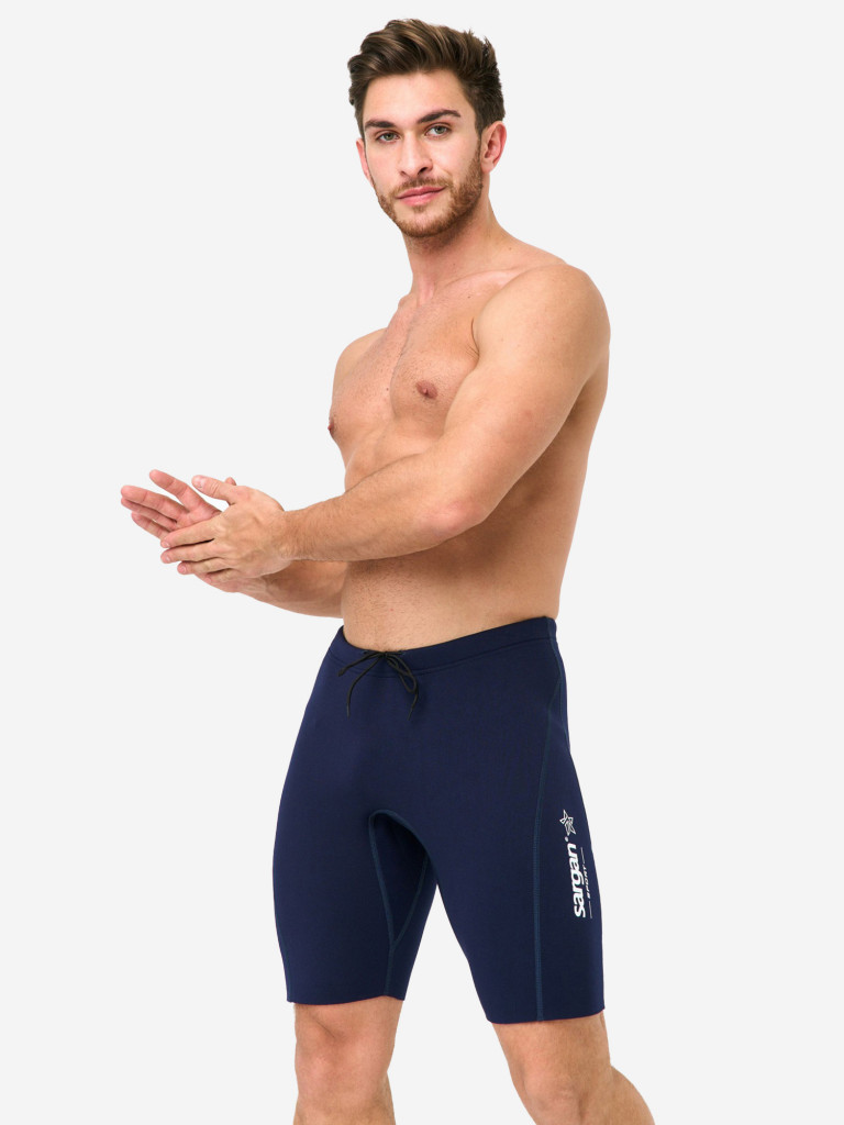 Шорты неопреновые мужские 2мм на затяжке для водного спорта SARGAN Sport