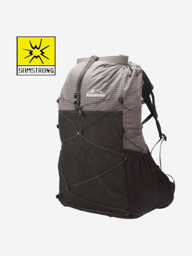 Ультралегкий походный рюкзак SAMSTRONG, серый B2013 MOUNTHOOD 40