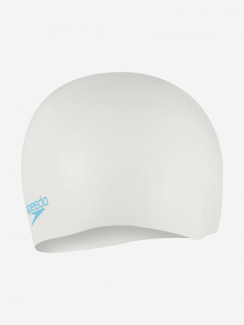 Шапочка для плавания детская Speedo Plain Moud 31067500299 Белый, размер 53, 58, фото 2