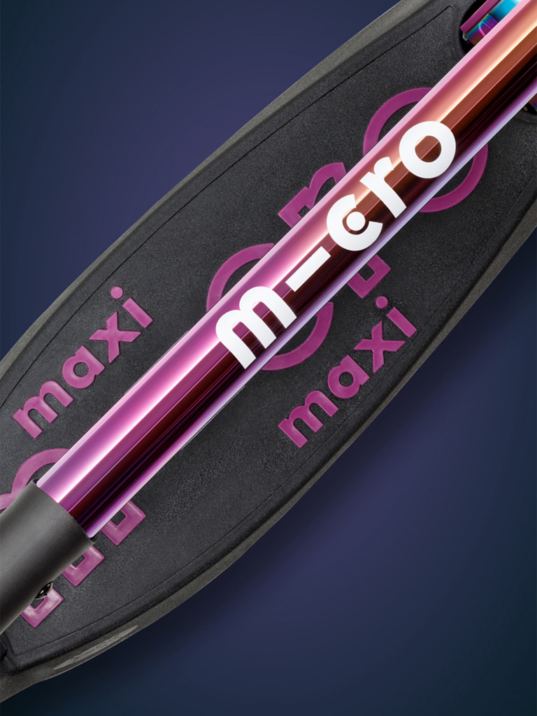 Самокат детский Micro Maxi Deluxe LED, складной