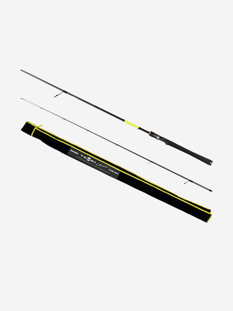 Спиннинг штекерный углеволоконный 2 колена Akara Teuri Classic MH702 TX-30 (14-35) 2,1 м