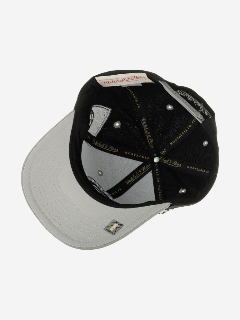 Бейсболка MITCHELL NESS HHSS7310-BNEYYPPPBLCK Brooklyn Nets NBA (черный)
