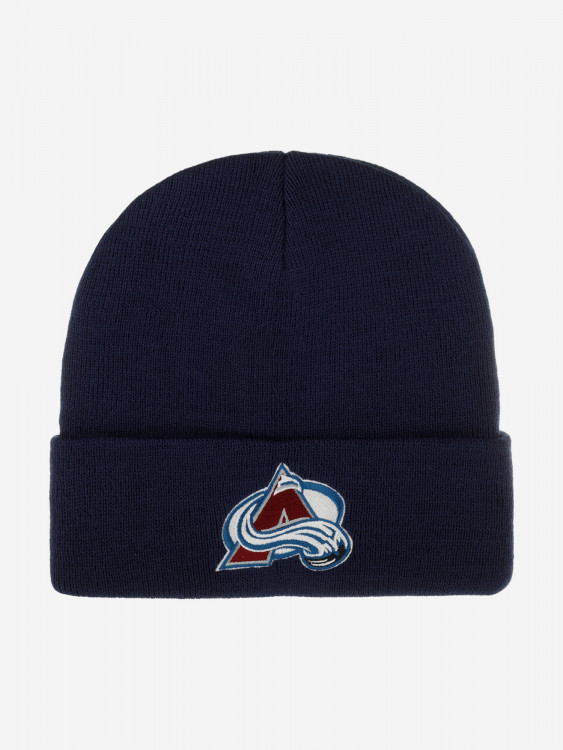 Шапка с отворотом AMERICAN NEEDLE 21019A-COA Colorado Avalanche Cuffed Knit NHL