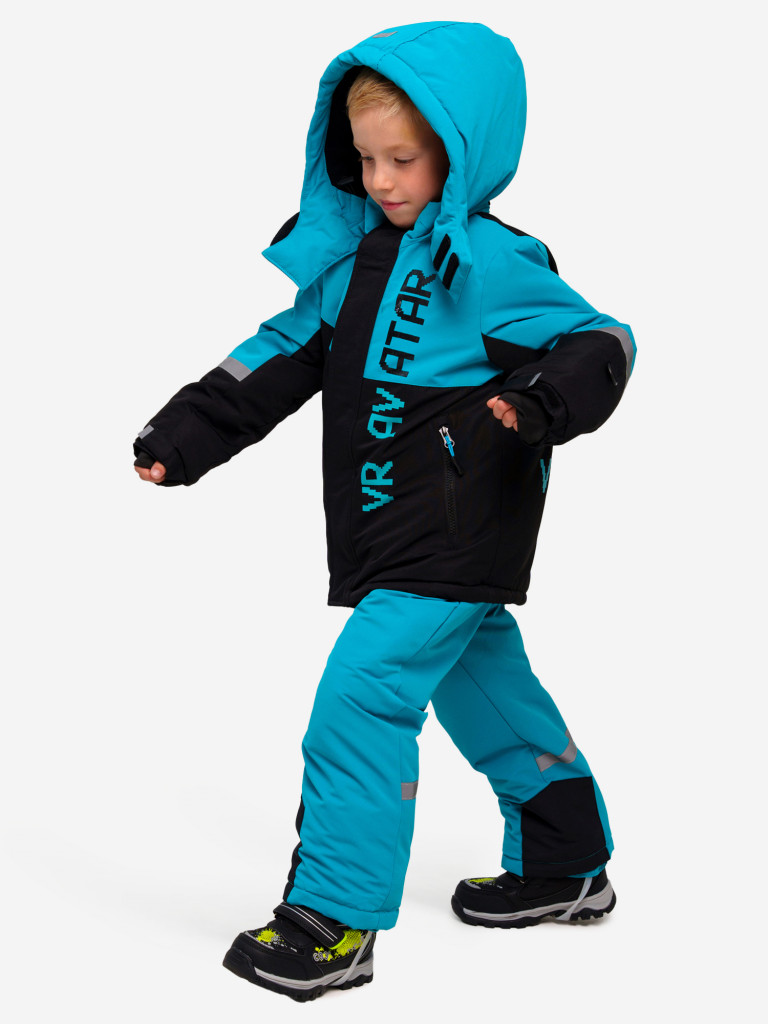 Комплект зимний для мальчиков: куртка, полукомбинезон PlayToday