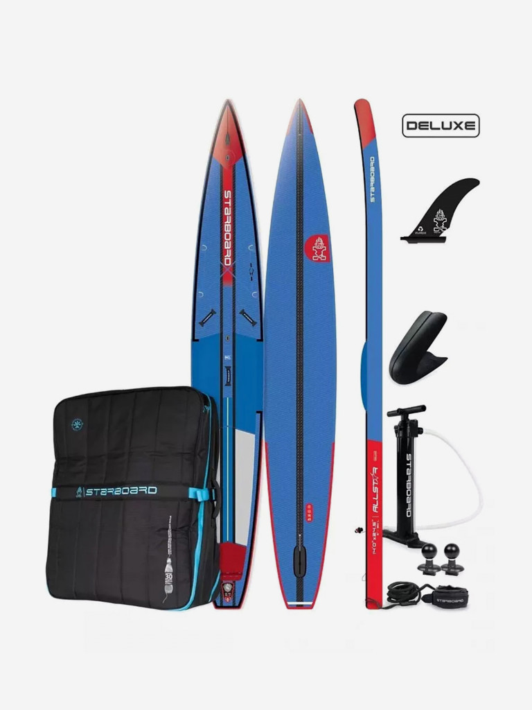 Сапборд надувной двухслойный Starboard All Star Airline Deluxe 14.0x24.5x6, 427x62x15 см