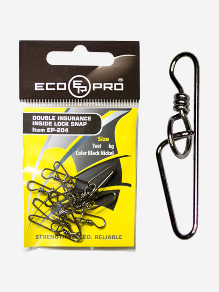 Застежка для рыбалки ECOPRO EP-204 ( 1упк. по 10шт.)