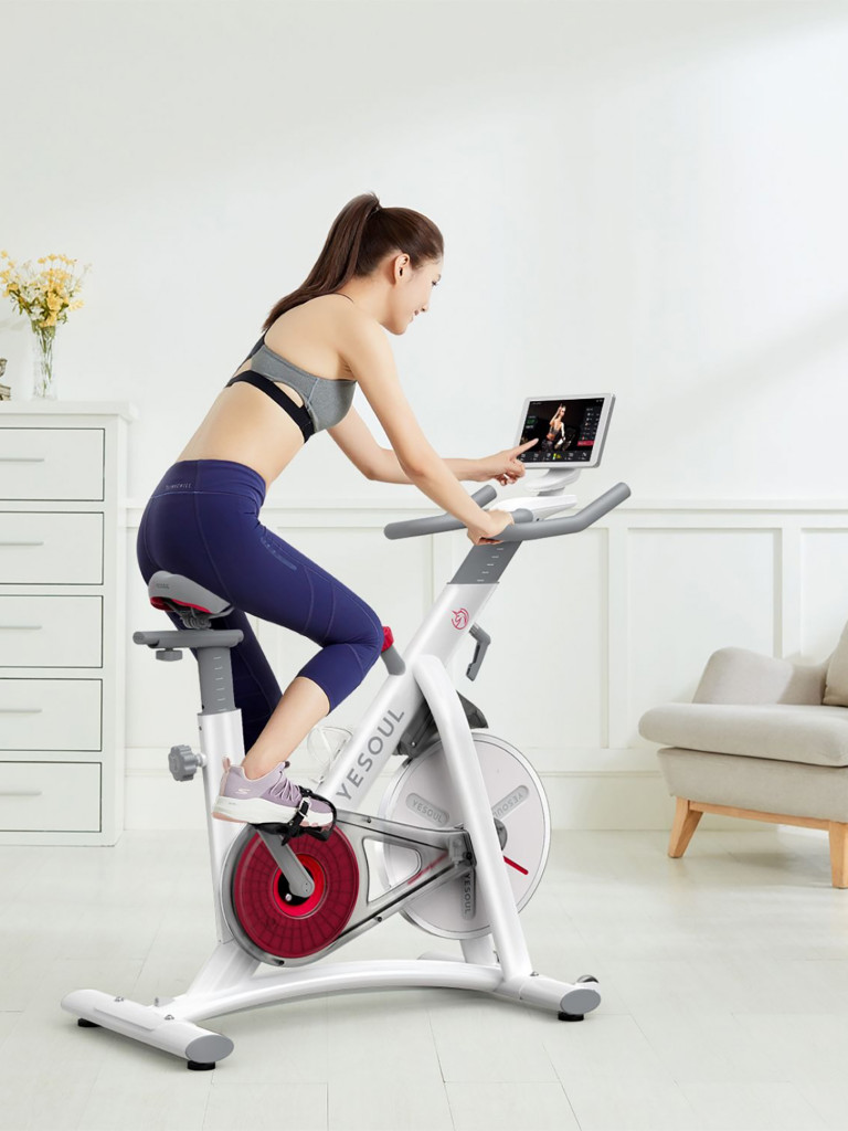 Велотренажер DFC Yesoul S3 PRO WHITE