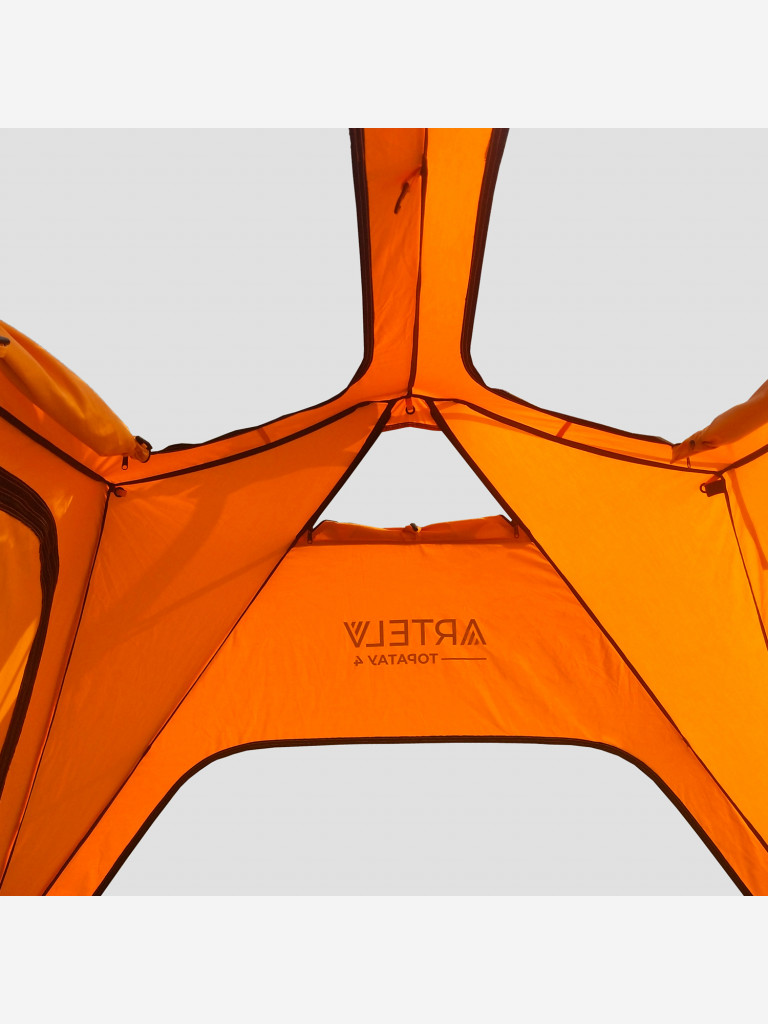 Палатка кемпинговая ARTELV 4 (оранжевая)