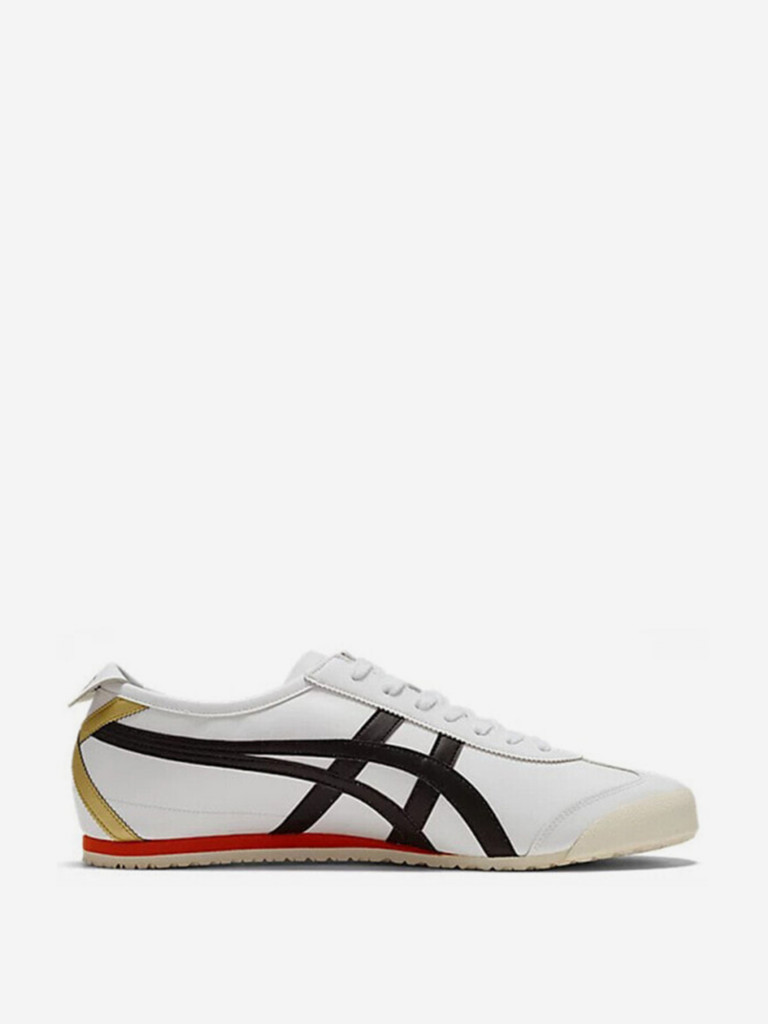 Кроссовки Onitsuka Tiger Mexico 66 White Black Gold