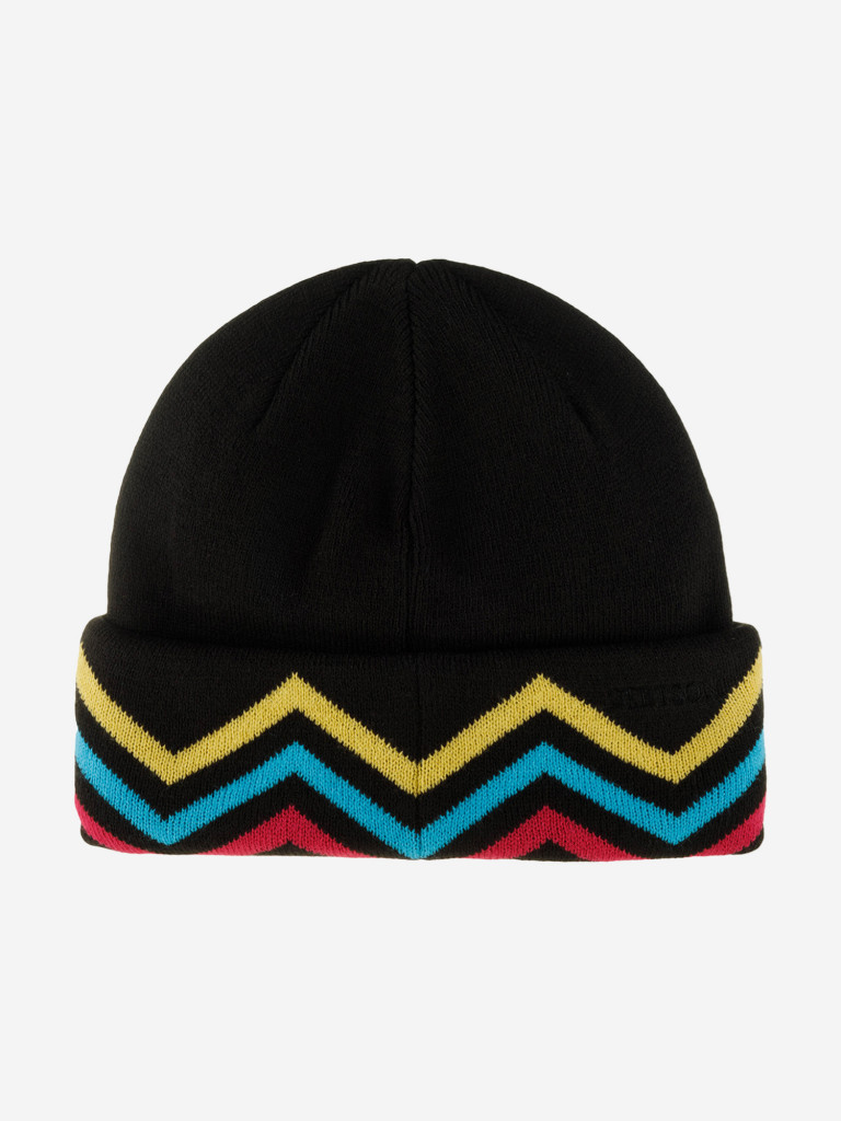Шапка с отворотом STETSON 8599136 BEANIE BALACLAVA STETSON FREESTYLE (черный)