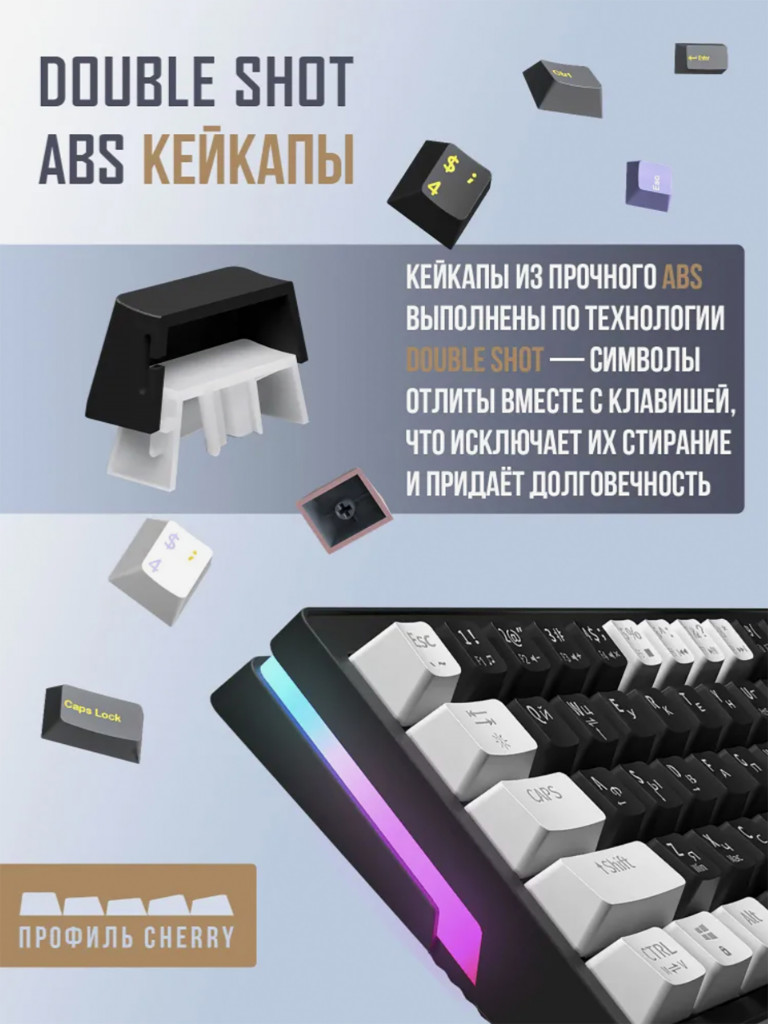 Игровая клавиатура QUALIGO AG63 проводная