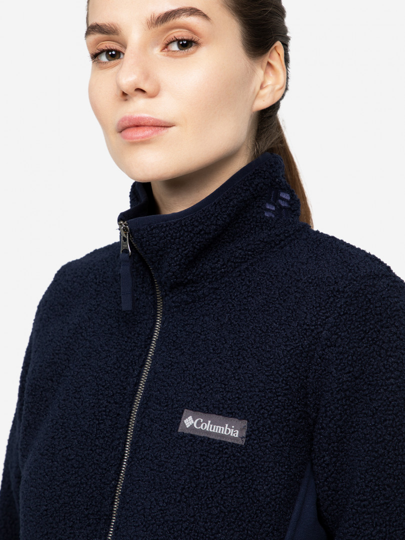 фото Джемпер флисовый женский columbia panorama full zip, синий