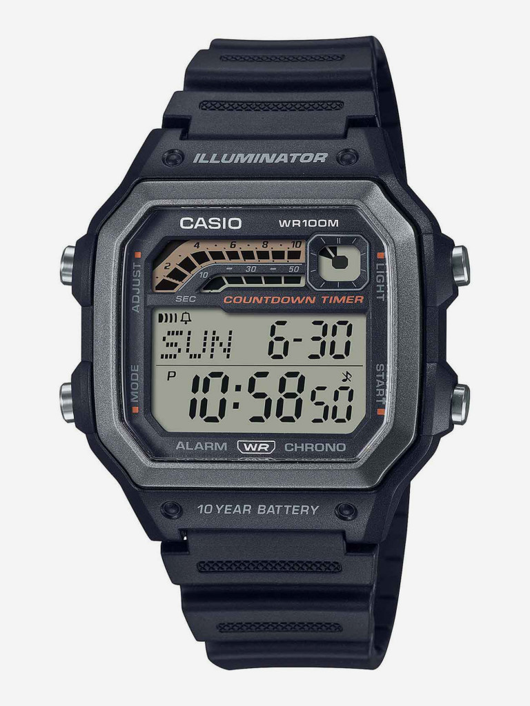 Наручные часы Casio WS-1600H-1A