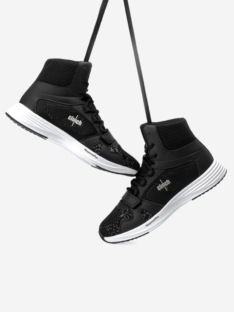 Боксерки Clinch Training черно-белые