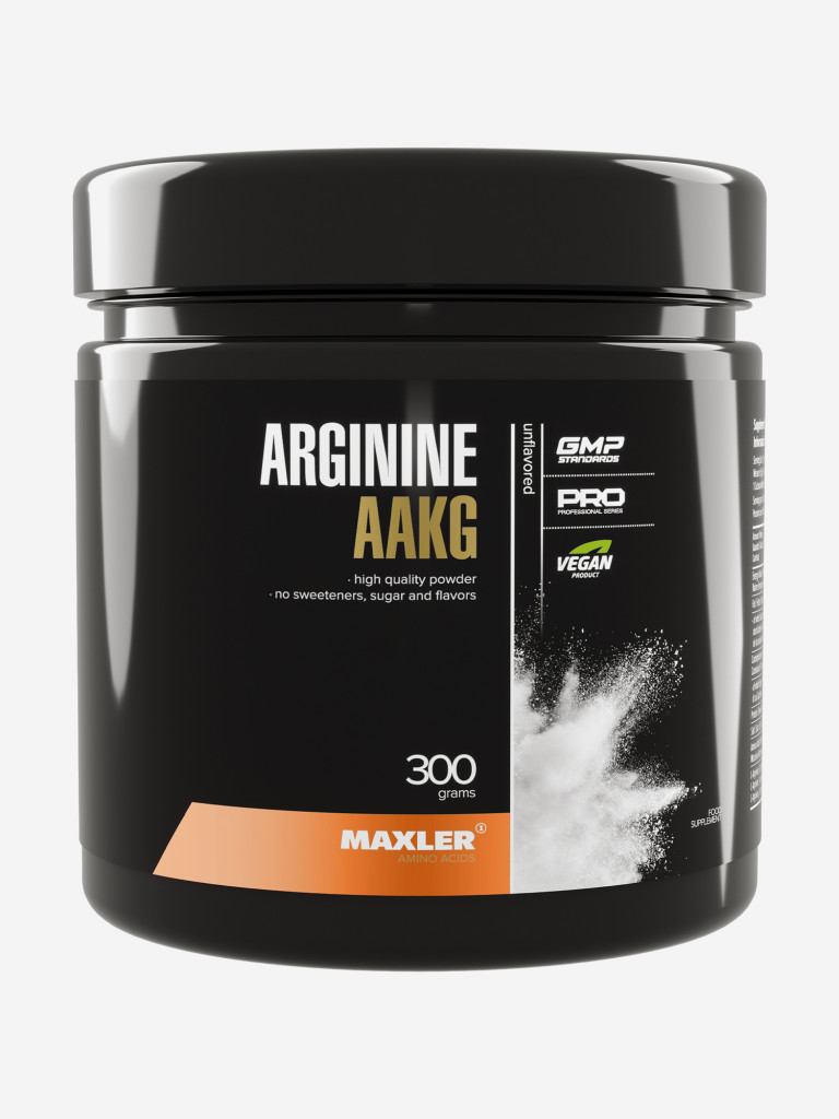 Аргинин альфа-кетоглутарат веганский Maxler Arginine AAKG, 300 г