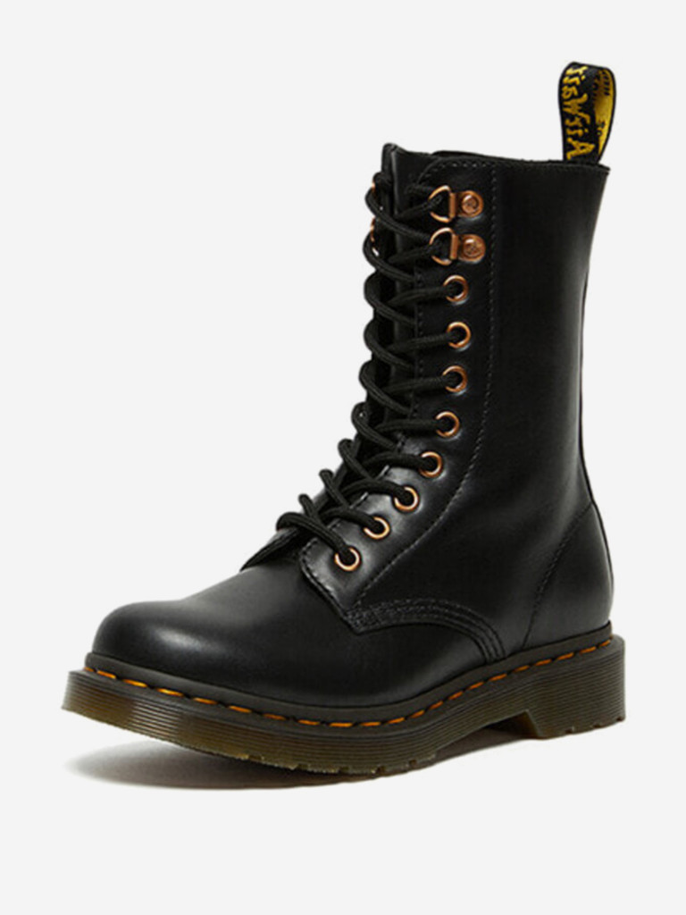 Ботинки женские DR. MARTENS 1490 Rose Gold Hardware High Boots