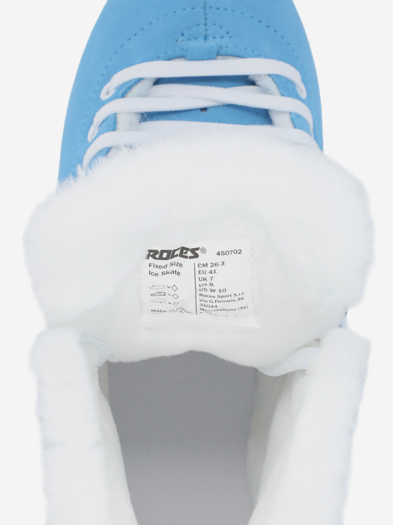 Коньки ледовые женские Roces Suede