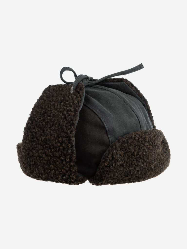 Шапка-ушанка STETSON 9291107 BOMBER CAP COTTON/PES (серый)