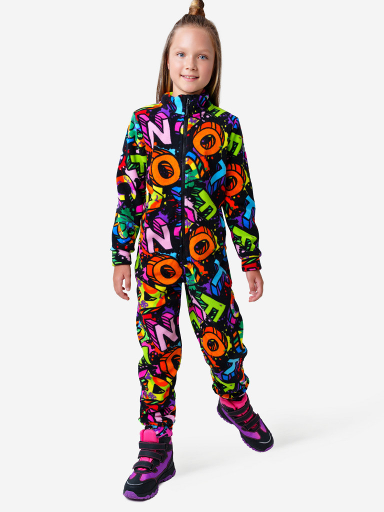 Комбинезон флисовый для девочек PlayToday